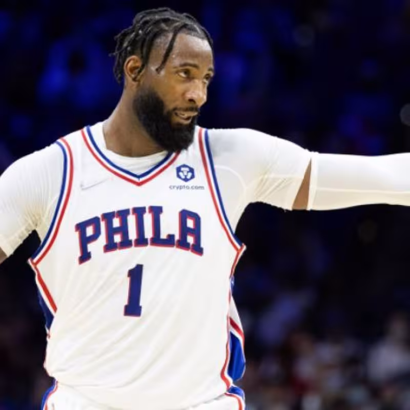Andre Drummond organiza a sus Philadelphia Sixers "Foto: SI.com"