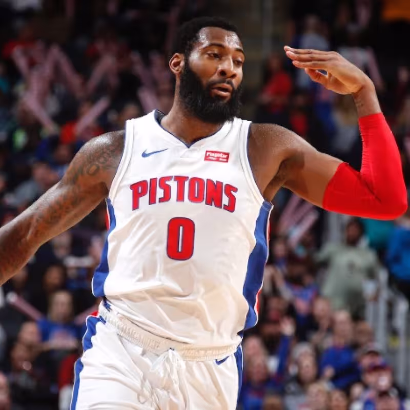 Andre Drummond, jugador de Detroit Pistons.