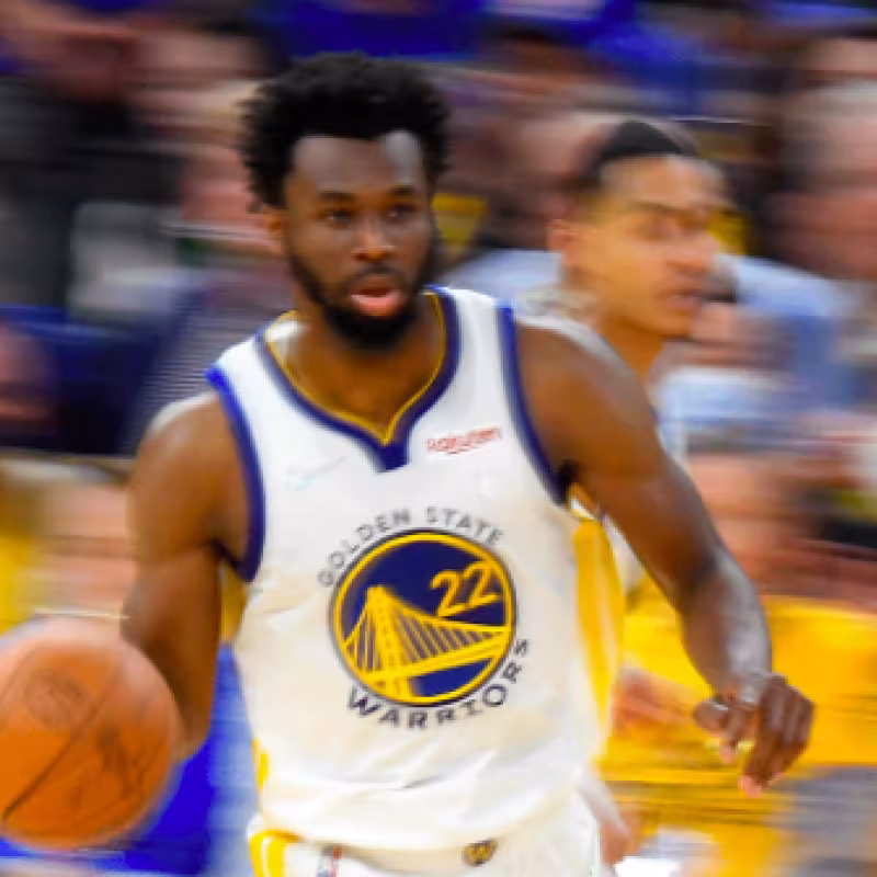 Andrew Wiggins, jugador de Golden State Warriors. 