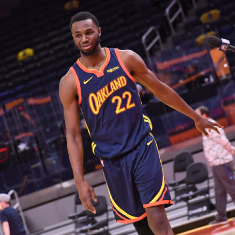 Preocupación en los Warriors: Andrew Wiggins insiste en no vacunarse contra el covid