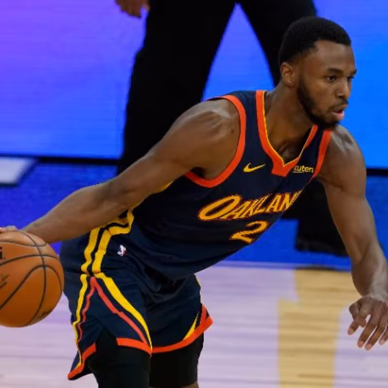 Andrew Wiggins, jugador de Golden State Warriors. 