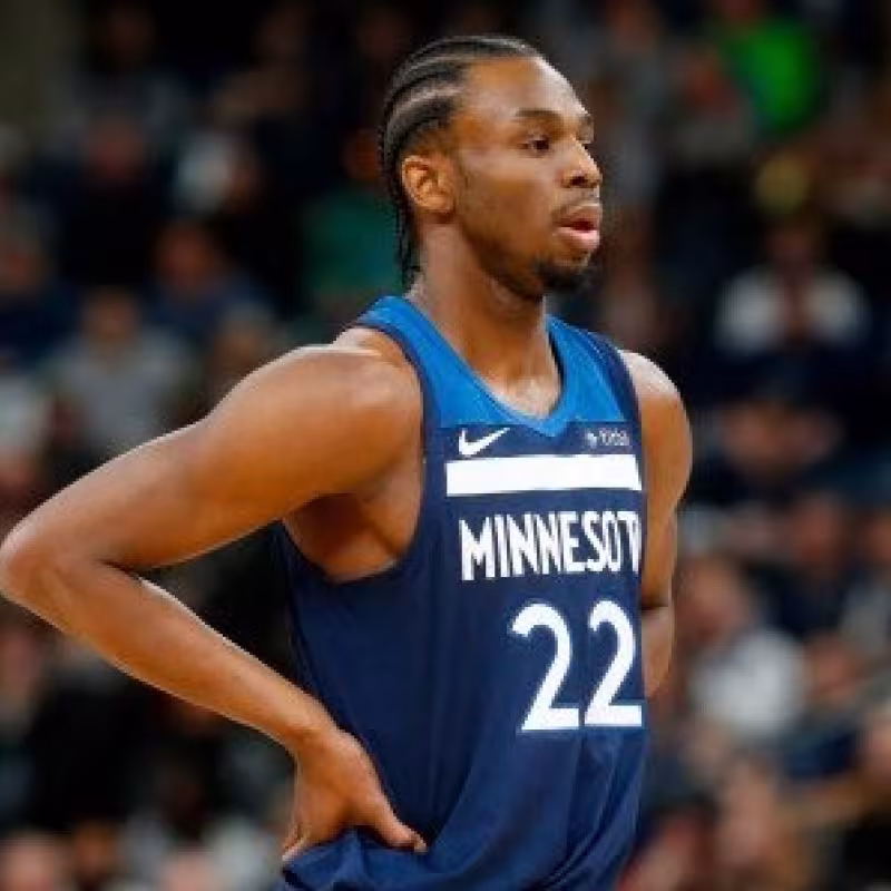 Andrew Wiggins, jugador de Minnesota Timberwolves.