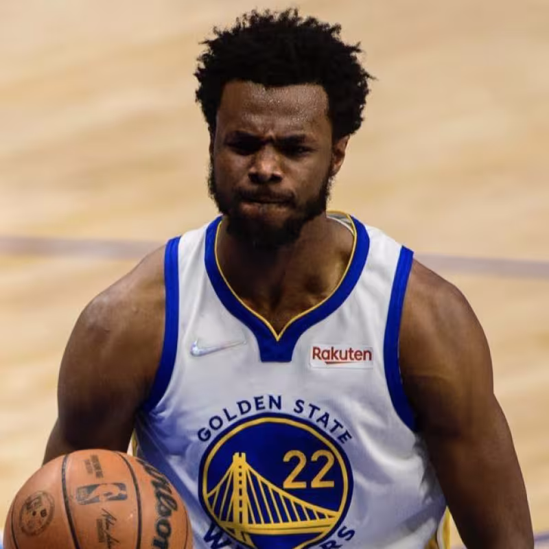 Andrew Wiggins, jugador de Golden State Warriors.