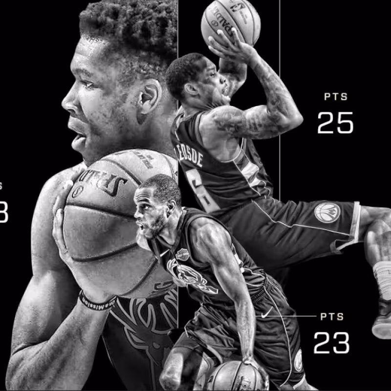 Bledsoe, Middleton y Antetokounmpo lideran a los Bucks ante los Bulls