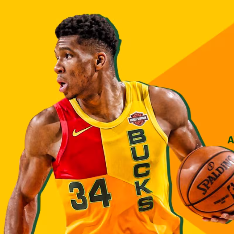 Giannis Antetokounmpo, estrella de los Bucks.