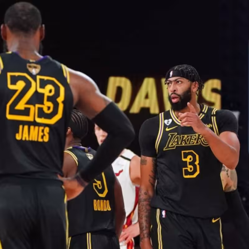Anthony Davis, jugador de Los Angeles Lakers.