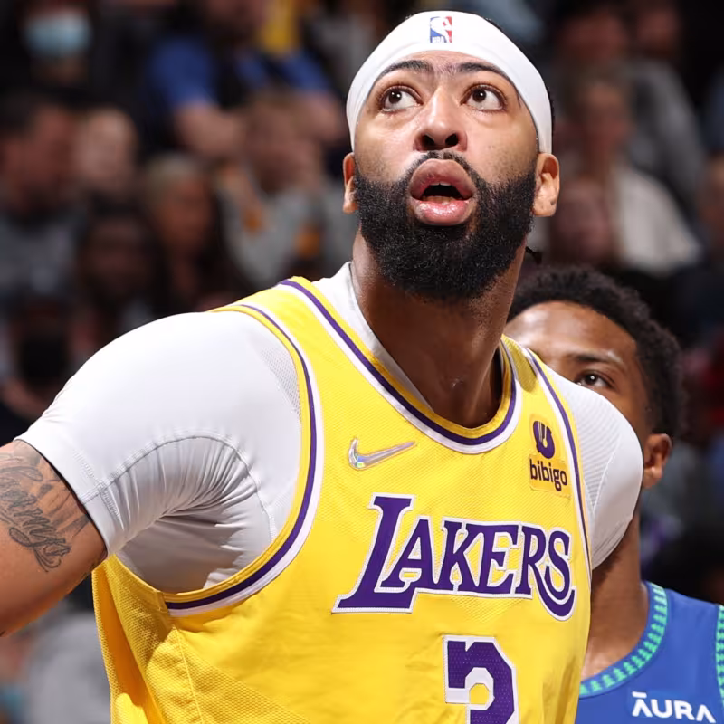 Anthony Davis, jugador de Los Angeles Lakers.