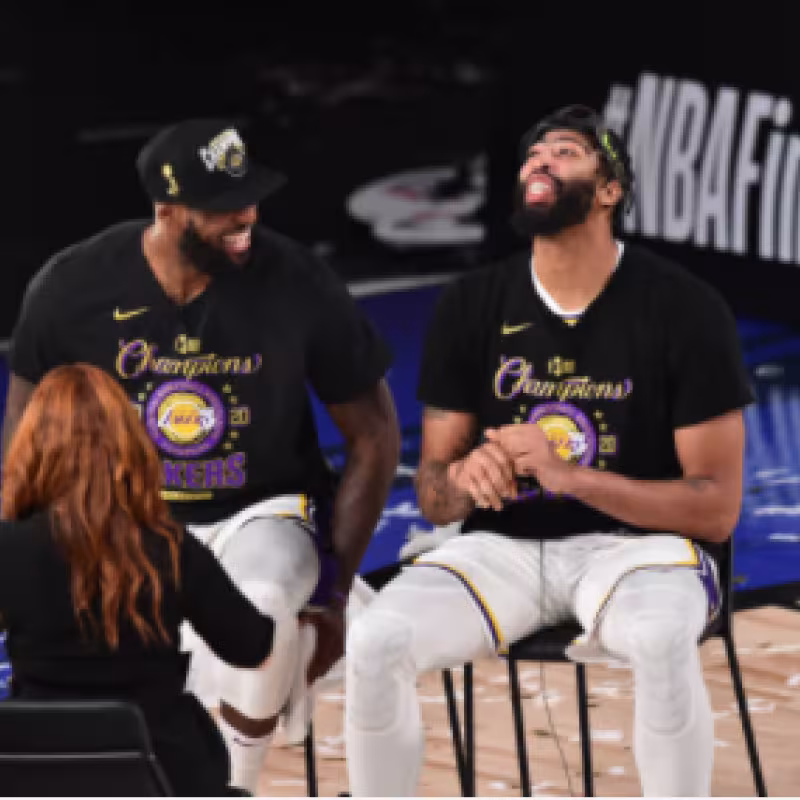 Anthony Davis describe su relación con Lebron James