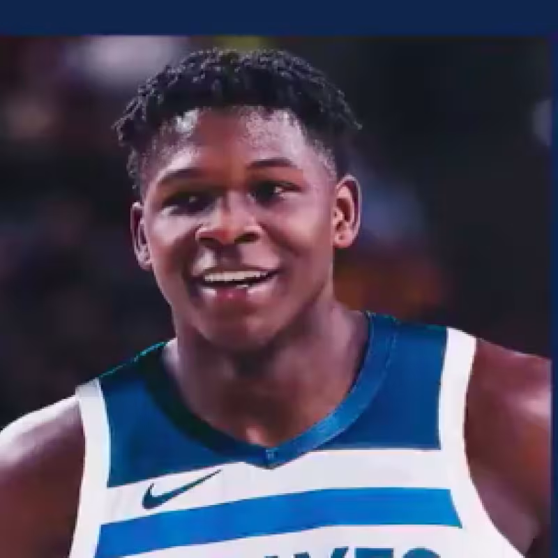 Anthony Edwards, número 1 del draft.