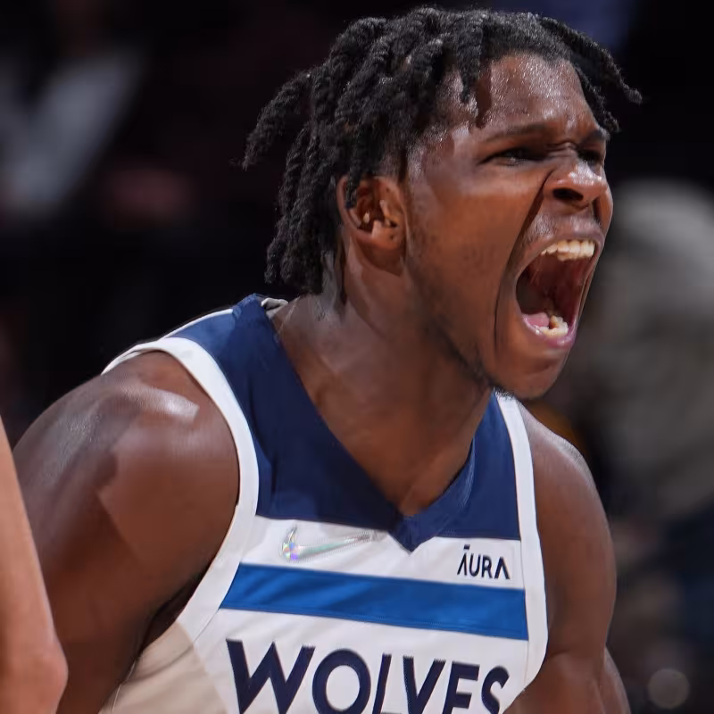 Anthony Edwards, jugador de Minnesota Timberwolves.