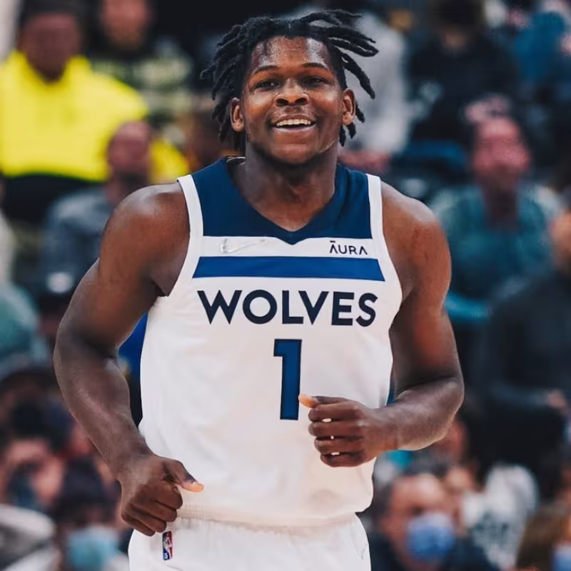 Anthony Edwards, jugador de Minnesota Timberwolves.