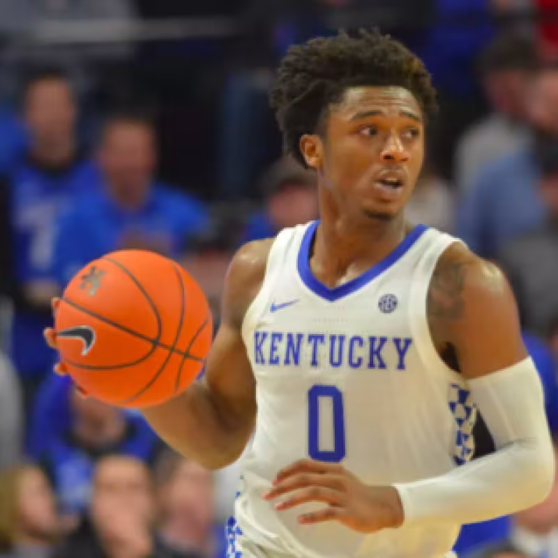 Ashton Hagans, con la camiseta de Kentucky.