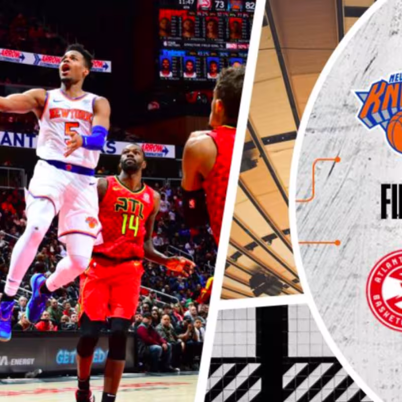 Los Knicks ganan a los Hawks y dejan su racha de derrotas en 18