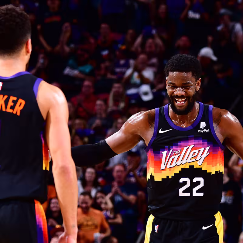 DeAndre Ayton, agente libre restringido. Foto: gettyimages