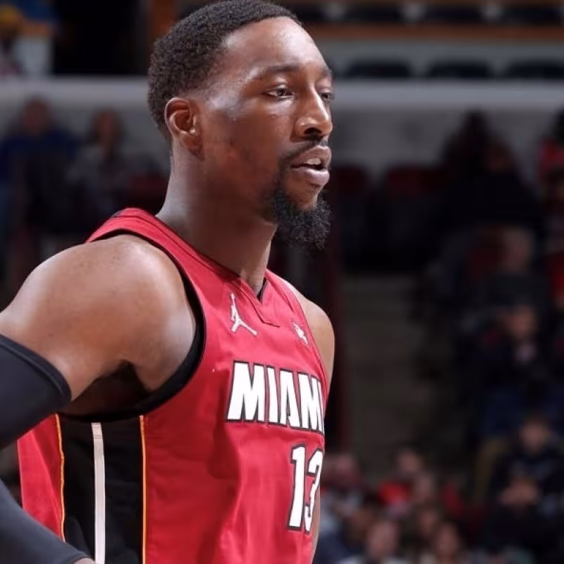Bam Adebayo, jugador de Miami Heat.