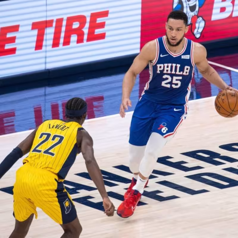 Caris LeVert podría ser traspasado por Ben Simmons. Foto: gettyimages