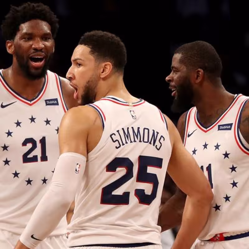 Ambos jugadores podrían jugar mañana. al igual que Joel Embiid. Foto: nba,com