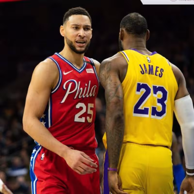 Los Ángeles Lakers y Philadelphia Sixers no llegan a un acuerdo de traspaso