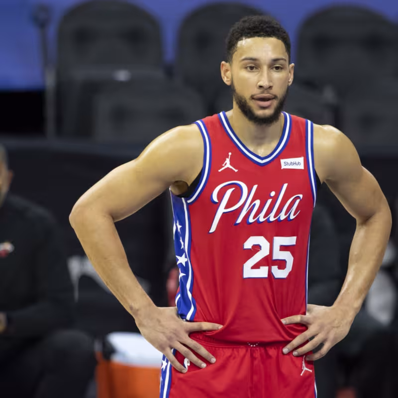 Ben Simmons, jugador de Philadelphia 76ers.