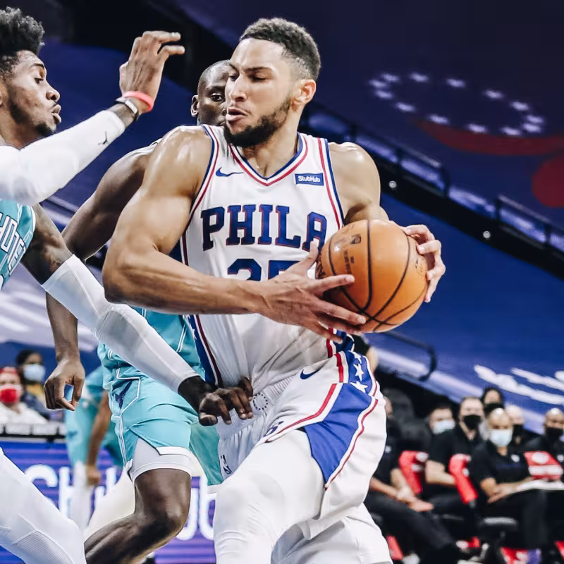 Ben Simmons, jugador de Philadelphia 76ers.