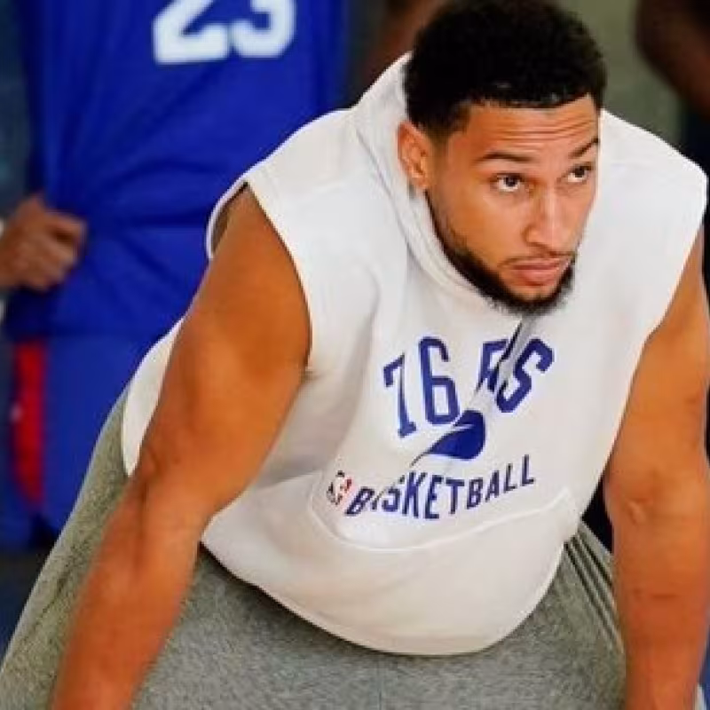 Ben Simmons, jugador de Philadelphia 76ers.