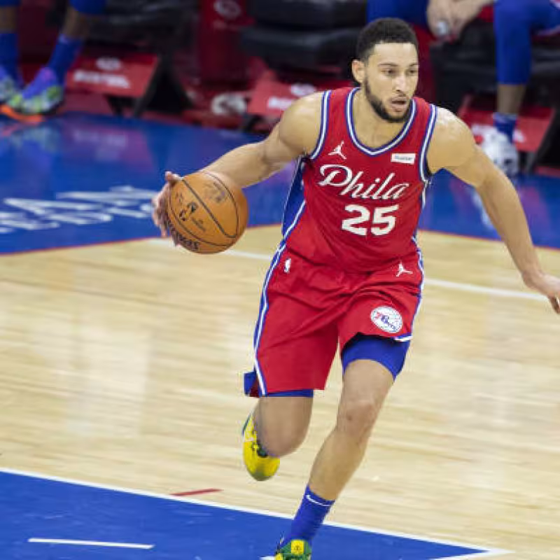Ben Simmons valora los rumores de traspaso con Harden. Foto: gettyimages