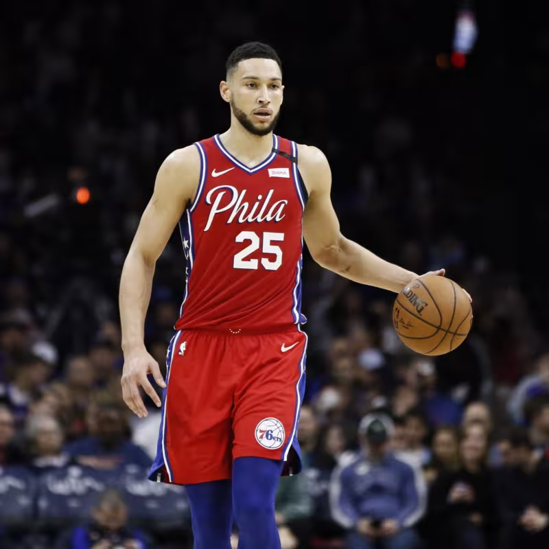Ben Simmons, a pleno rendimiento en su entrenamiento de pretemporada