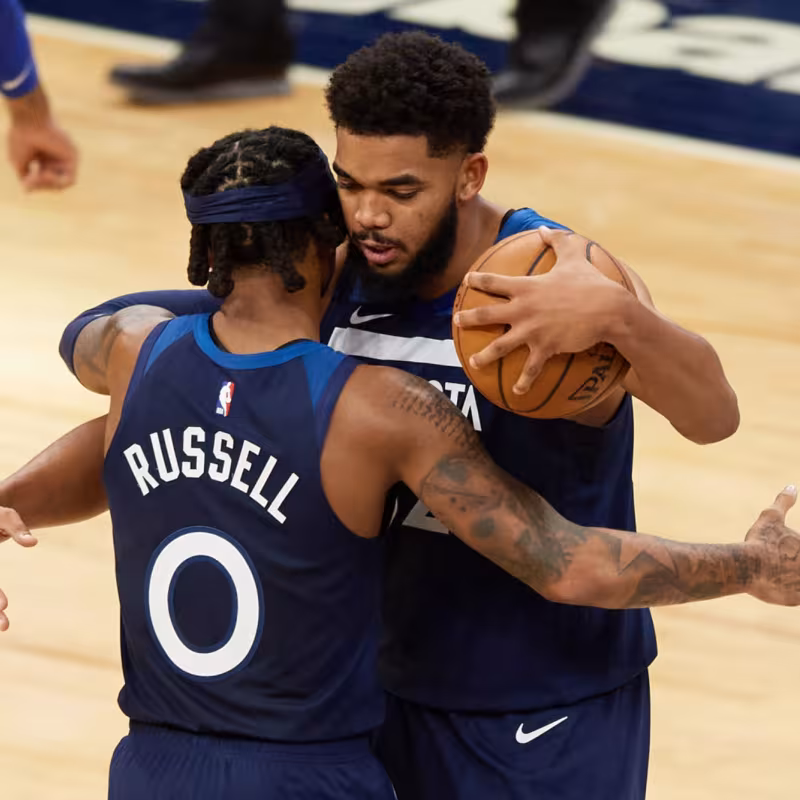 Minnesota Timberwolves, aspiraciones de su Big 3. Foto: gettyimages