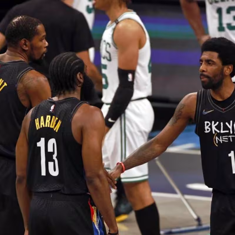 Big 3, fracaso en Brooklyn Nets. Foto: gettyimages