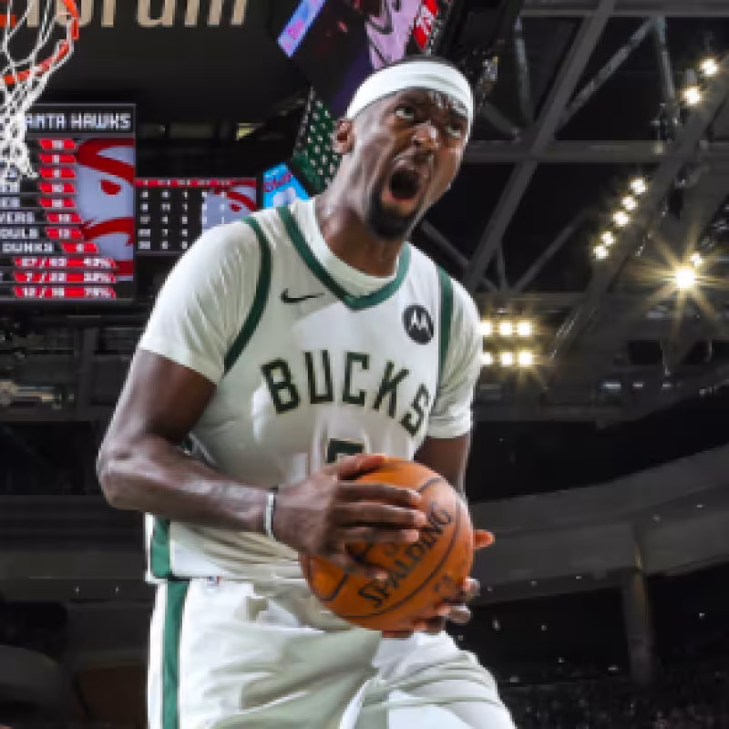 Bobby Portis, jugador de Milwaukee Bucks.