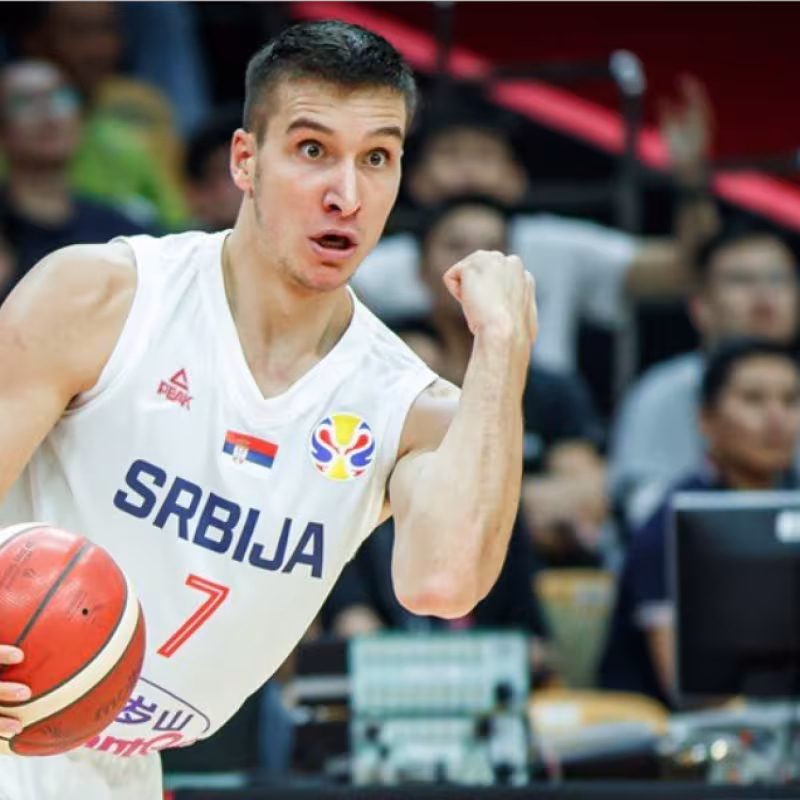 Bogdanovic, estrella de Serbia. 