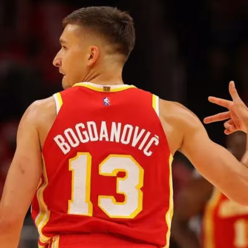 Bogdan Bogdanovic, jugador de Atlanta Hawks.