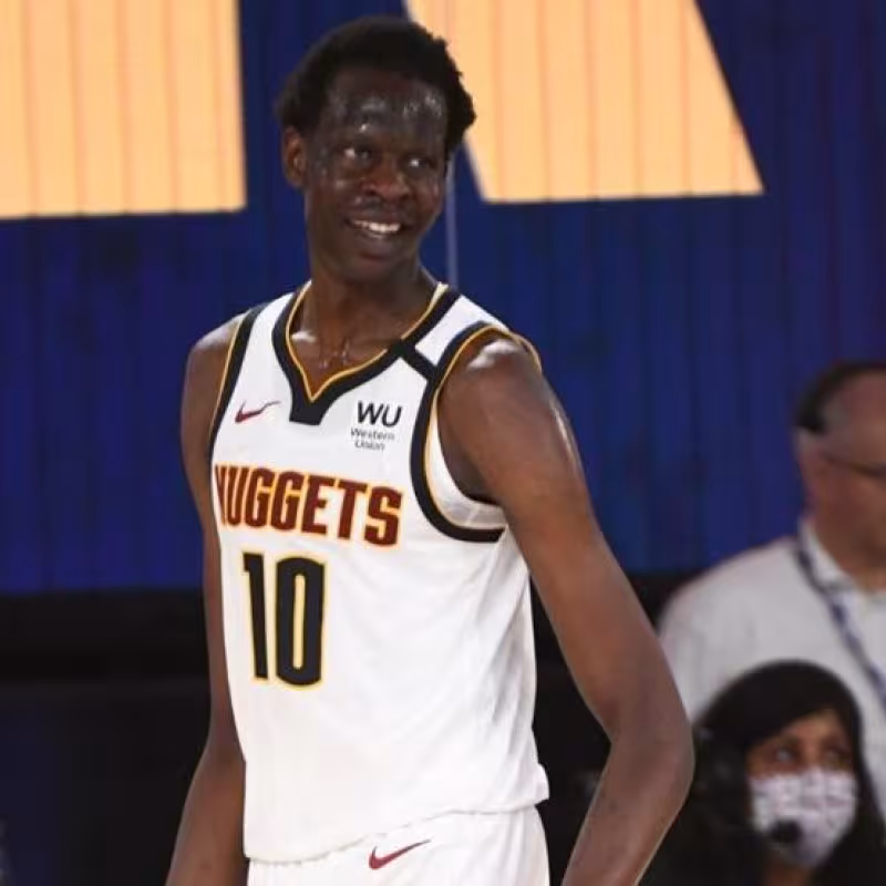Bol Bol, cómo juega el hijo de Manute Bol. Foto: gettyimages