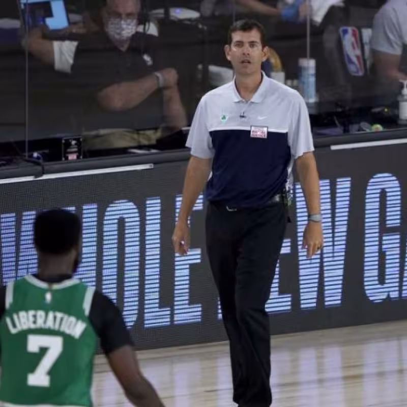 Brad Stevens, entrenador de Boston Celtics.
