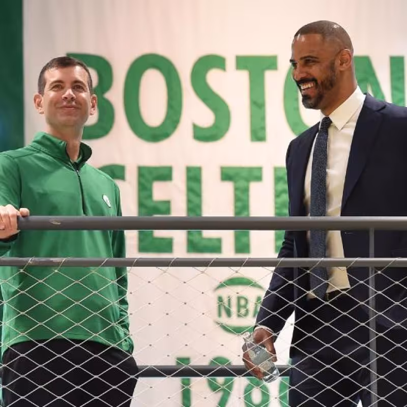 Brad Stevens, responsable éxito de Boston Celtics. Foto: gettyimages
