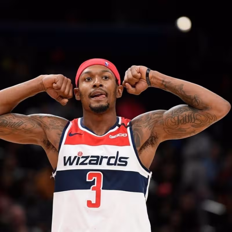 Bradley Beal, rumores NBA Lakers y Sixers. Foto: gettyimages