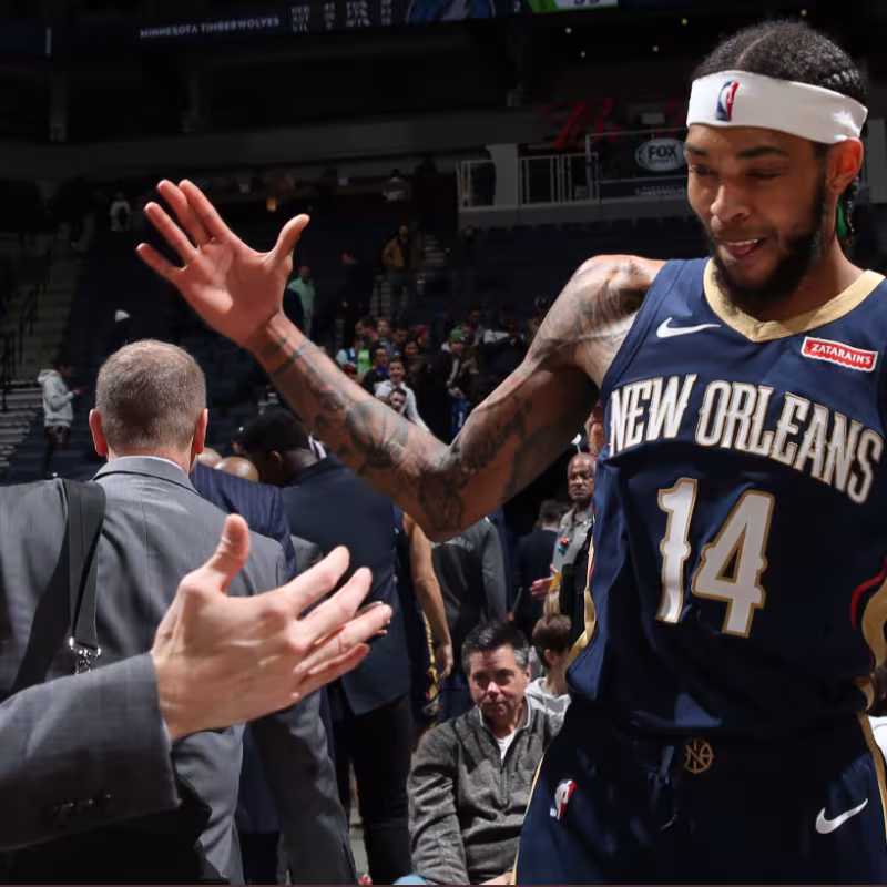 Brandon Ingram, estrella de los Pelicans.