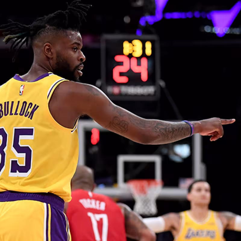 Reggie Bullock: "Me encantaría firmar de nuevo con los Lakers"