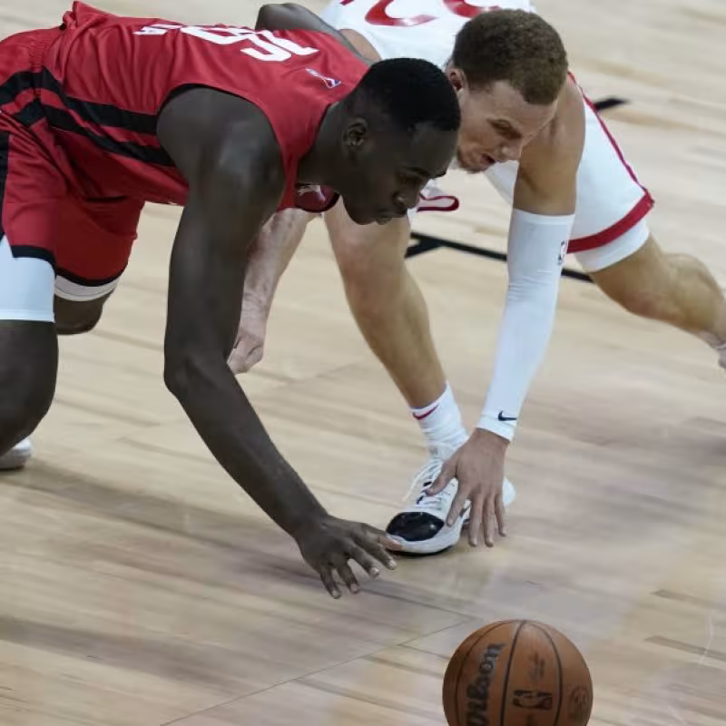 Así ha sido el debut de Usman Garuba en la Summer League de la NBA con Houston Rockets