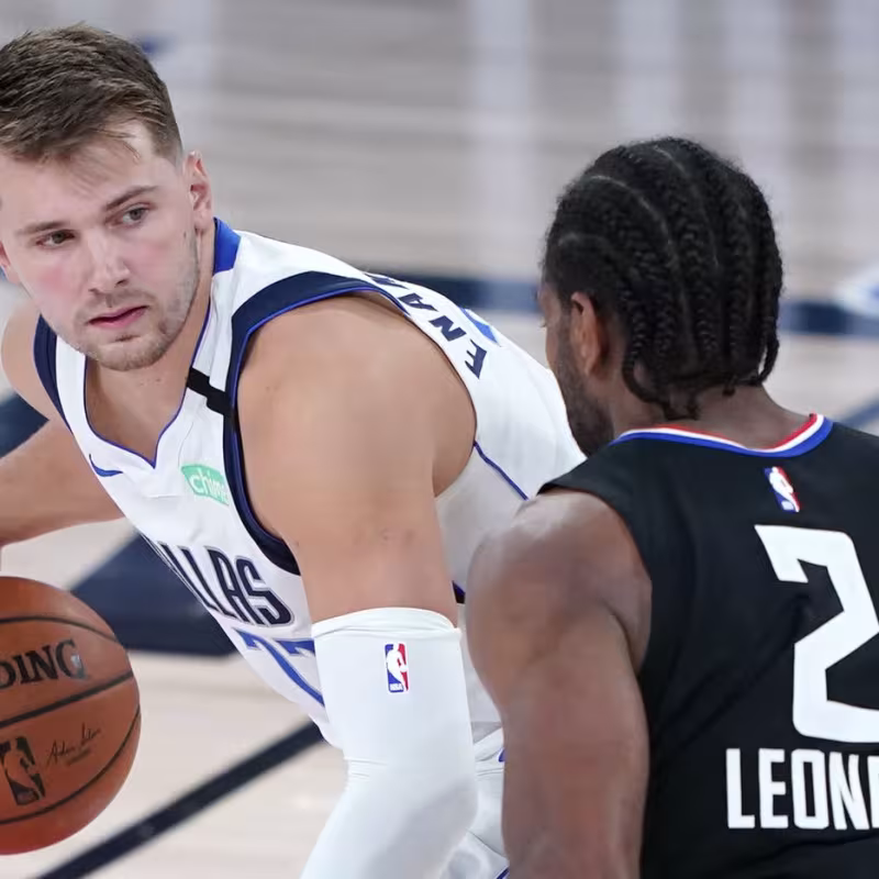 Luka Doncic y Kawhi Leonard, dos de los jugadores de moda en la NBA