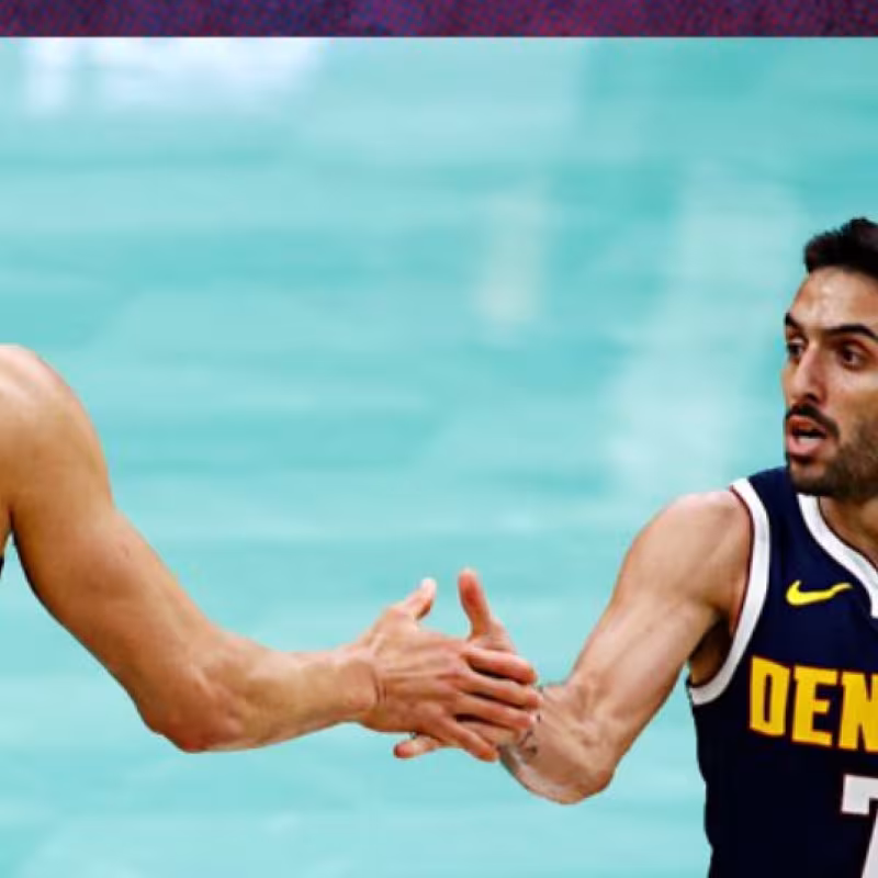 Facu Campazzo y Michael Porter Jr., estrellas de los Nuggets.