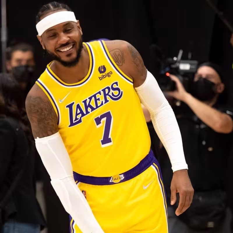 Carmelo Anthony, pese a la mala pretemporada de los Lakers: "Somos optimistas"