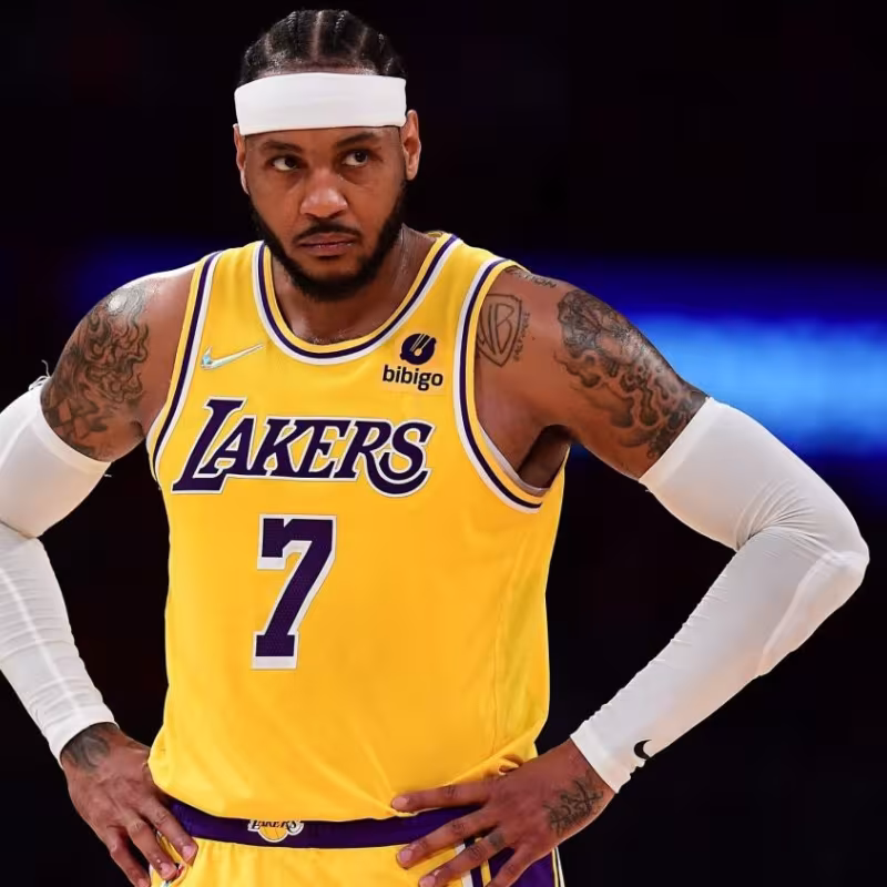 Carmelo Anthony, jugador de Los Angeles Lakers.