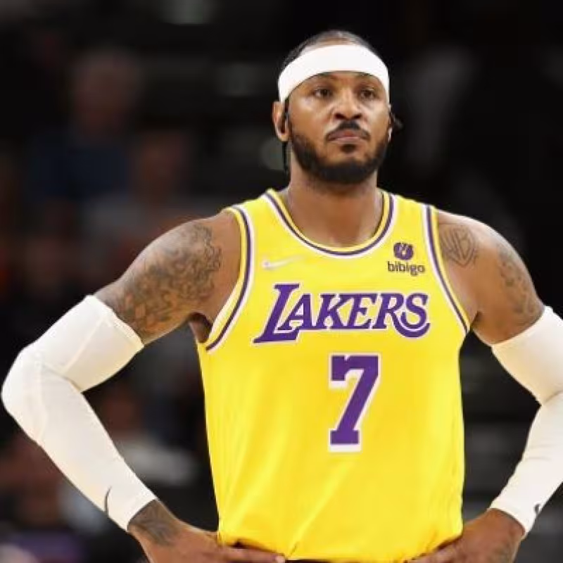 Carmelo Anthony, el mejor fichaje (de largo) del verano en Los Ángeles Lakers "Foto: Fansided"
