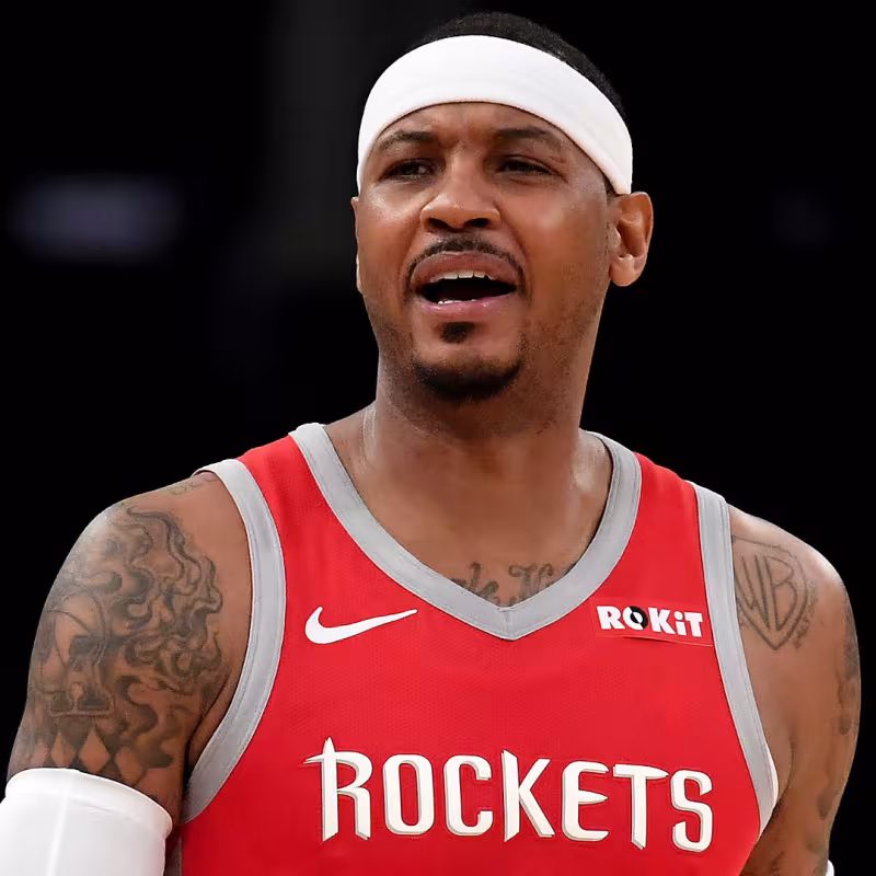 Carmelo Anthony, futuro jugador de Houston Rockets. Foto: Bryn Lennon/Getty Images