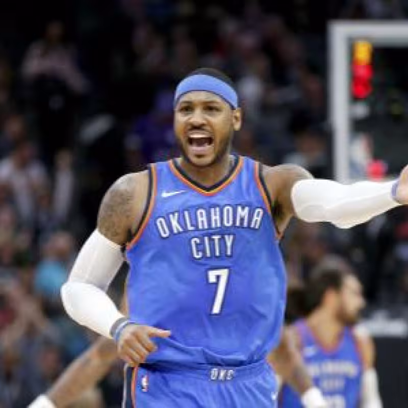 Carmelo Anthony, jugador de Houston Rockets.