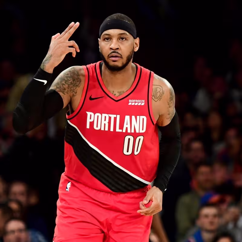 Carmelo Anthony tiene a tiro entrar en el top-10 de anotadores históricos de la NBA