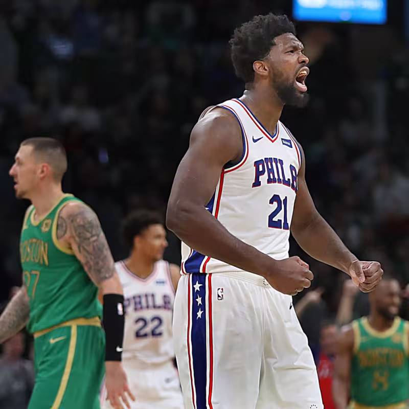 Joel Embiid, objetivo vencer a Celtics. Foto: gettyimages