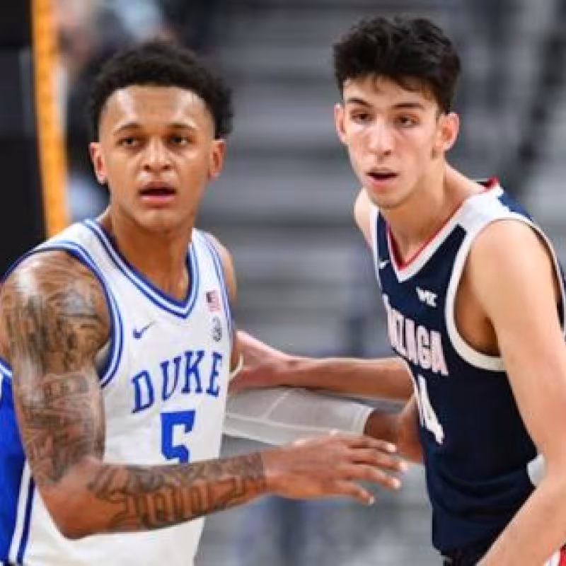 Chat Holmgren y Paolo Banchero, 2 de los favoritos al número 1 del NBA Draft 2022. 