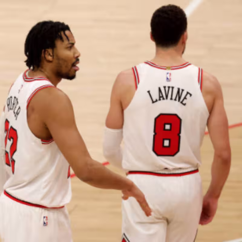 Chicago Bulls, rendimiento Lavine, Porter y White. Foto: gettyimages